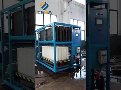 आइस आउट में आईसीईएमए ब्लॉक आइस मशीन