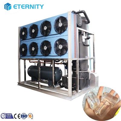 10 टन / 24 एच वाणिज्यिक आइस ट्यूब निर्माता मशीन स्वचालित