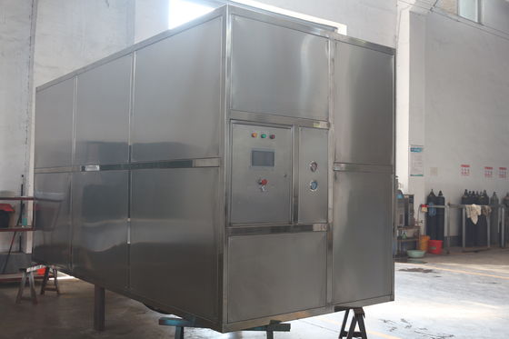 5T/24H औद्योगिक आइस क्यूब मशीन स्टेनलेस स्टील 304