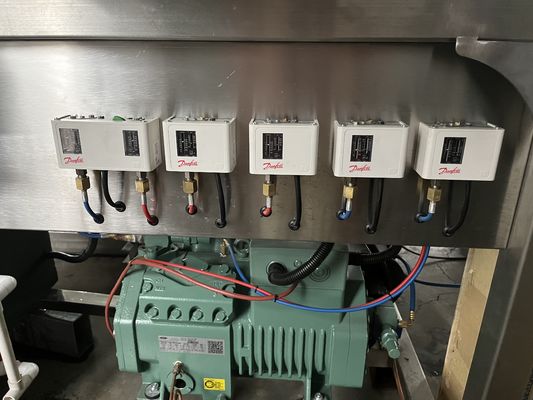5T/24H औद्योगिक आइस क्यूब मशीन स्टेनलेस स्टील 304
