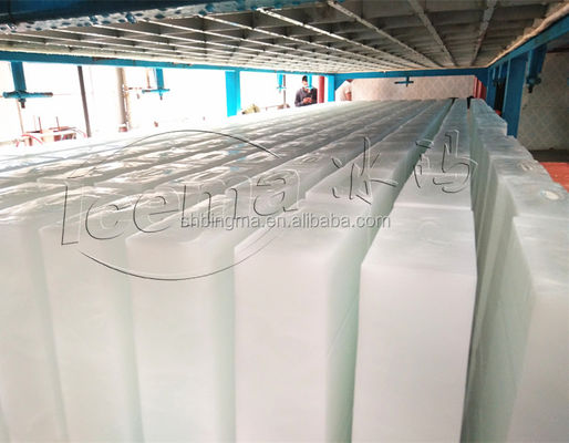 औद्योगिक 15T डायरेक्ट कूलिंग ब्लॉक आइस मशीन 118KW