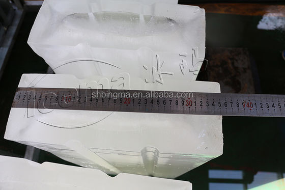 CE 15 टन औद्योगिक ब्लॉक आइस मेकर मशीन 70.5KW 380V