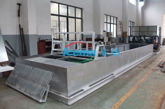 ब्राइन टाइप इंडस्ट्रियल 10 टन आइस ब्लॉक मेकिंग मशीन 380V