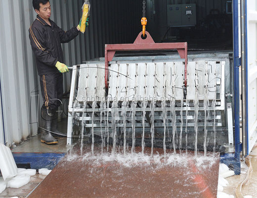 स्वचालित आइस ब्लॉक बनाने की मशीन