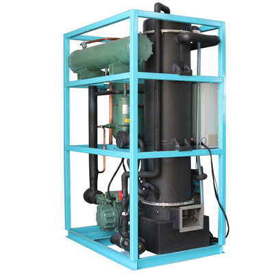 खरीदें 4.6 स्थापित शक्ति 22 मिमी*22 मिमी*22 मिमी बर्फ आकार और 755 किलोग्राम मशीन वजन ट्यूब बर्फ मशीन online manufacture