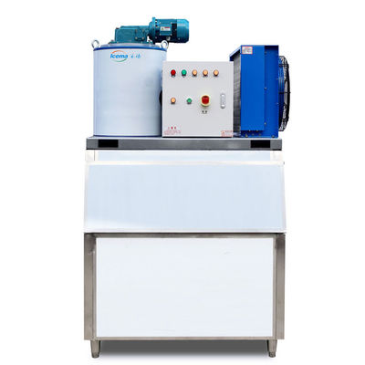 आइस स्टोरेज के साथ 2T फ्रेशवाटर फ्लेक आइस मशीन 380V/220V
