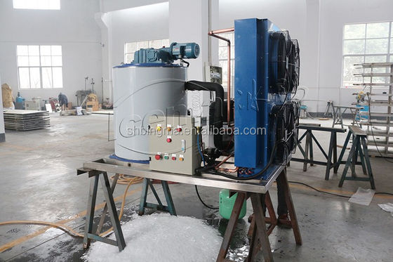 30 टन मीठे पानी की परत वाली बर्फ मशीन 220V स्वचालित औद्योगिक