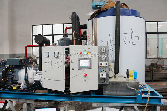 20 टन औद्योगिक मीठे पानी की परत बर्फ मशीन 220V