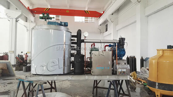 20 टन औद्योगिक मीठे पानी की परत बर्फ मशीन 220V