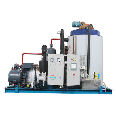 5 टन वाणिज्यिक समुद्री जल परत बर्फ मशीन 20.5KW