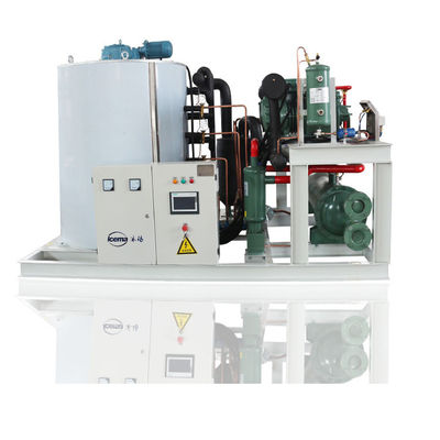 10 टन समुद्री जल परत बर्फ मशीन वाणिज्यिक 32kw ​​380V