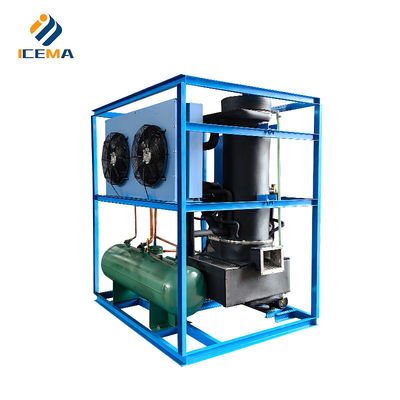 Daikin कंप्रेसर 2T/24H औद्योगिक ट्यूब बर्फ मशीन उन्नत संरक्षण प्रौद्योगिकी
