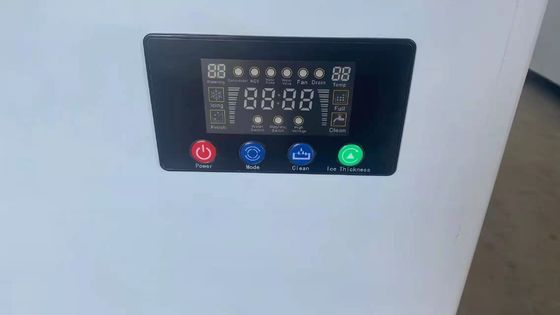 रेस्तरां या स्टोर के लिए 220V 1P 50HZ अनुकूलित ICEMA वाणिज्यिक घन बर्फ मशीन