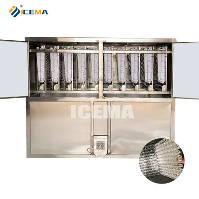 अच्छा मूल्य औद्योगिक 5 टन 10 टन आइस क्यूब बनाने की मशीन ICEMA से 19X21X6 आइस ग्रिड नंबर के साथ ऑनलाइन