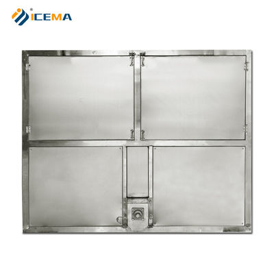 औद्योगिक 5 टन 10 टन आइस क्यूब बनाने की मशीन ICEMA से 19X21X6 आइस ग्रिड नंबर के साथ