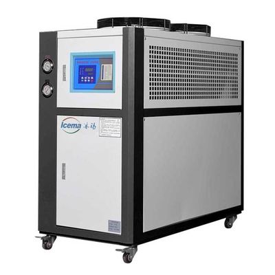 अच्छा मूल्य औद्योगिक अनुप्रयोगों के लिए आसान संचालित 10HP स्वचालित हवा ठंडा पानी चिलर ऑनलाइन