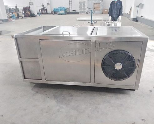 मिनी आइस प्लांट 1 टन कॉम्पैक्ट आइस ब्लॉक मशीन