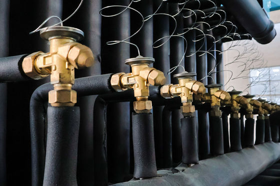 वायु/जल शीतलन 20 टन ब्लॉक बर्फ बनाने की मशीन अनुकूलित औद्योगिक बर्फ 85.5KW