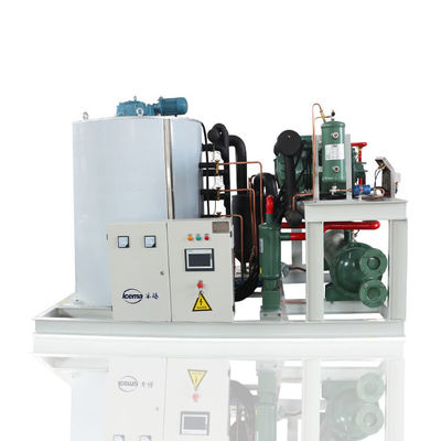 खरीदें मछली पकड़ने के लिए उच्च उत्पादकता 10T/24H औद्योगिक बर्फ फ्लेक बनाने की मशीन online manufacture