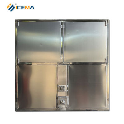 ICEMA 2T/24H आइस मशीन आइस प्लांट के लिए स्वचालित आइस क्यूब बनाने वाली मशीन