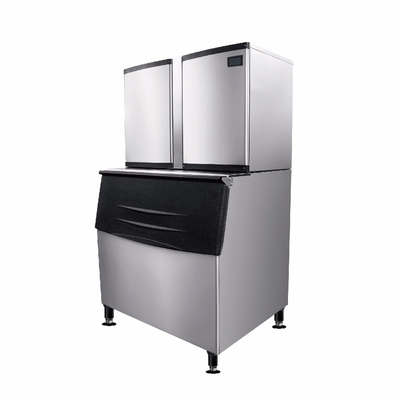 खरीदें वाणिज्यिक घन बर्फ निर्माता 60kg-1200kg 24h आउटपुट औद्योगिक ग्रेड online manufacture