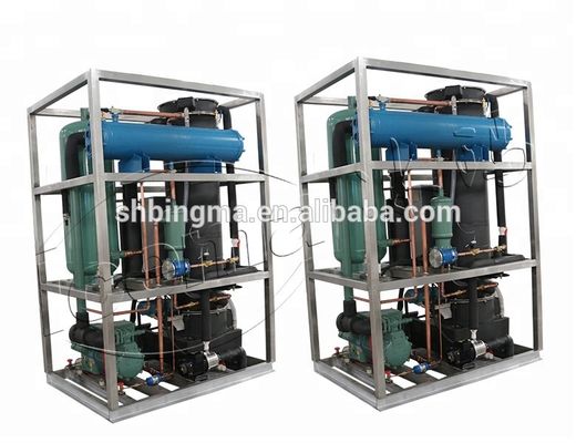 खरीदें 5T 5000kg PLC Controlled Stainless Steel 304 Tube Ice Machine with Air/Water Cooling online manufacture