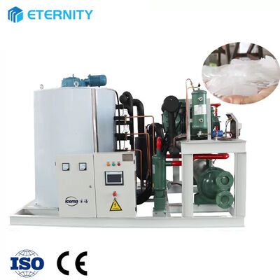 खरीदें 8 टन समुद्री जल परत बर्फ मशीन वाणिज्यिक परत बर्फ निर्माता online manufacture