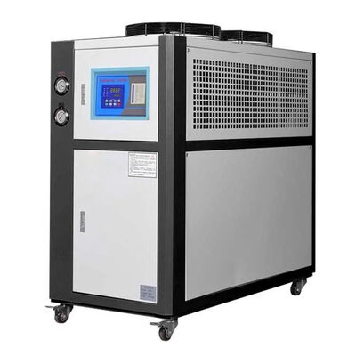 खरीदें औद्योगिक अनुप्रयोगों के लिए आसान संचालित 10HP स्वचालित हवा ठंडा पानी चिलर online manufacture