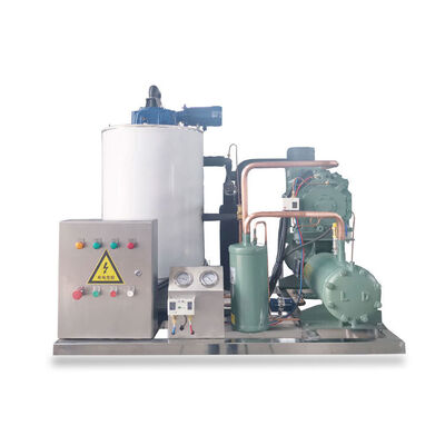 खरीदें खाद्य मछली फार्म के लिए स्वचालित समुद्री जल परत बर्फ मशीन 1 टन वाणिज्यिक online manufacture