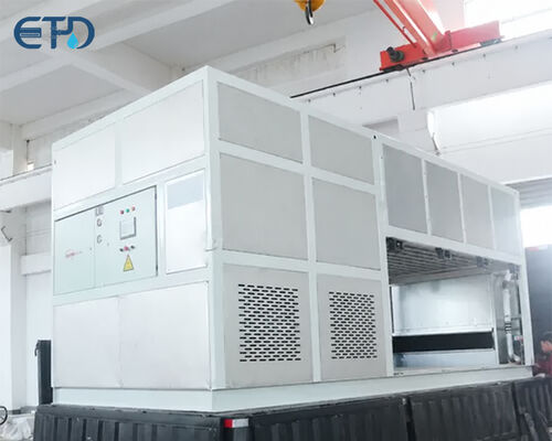 खरीदना 37.5KW शीतलन क्षमता स्टेनलेस स्टील प्लेट वाष्पीकरण के साथ प्रत्यक्ष शीतलन ब्लॉक बर्फ मशीन ऑनलाइन निर्माण