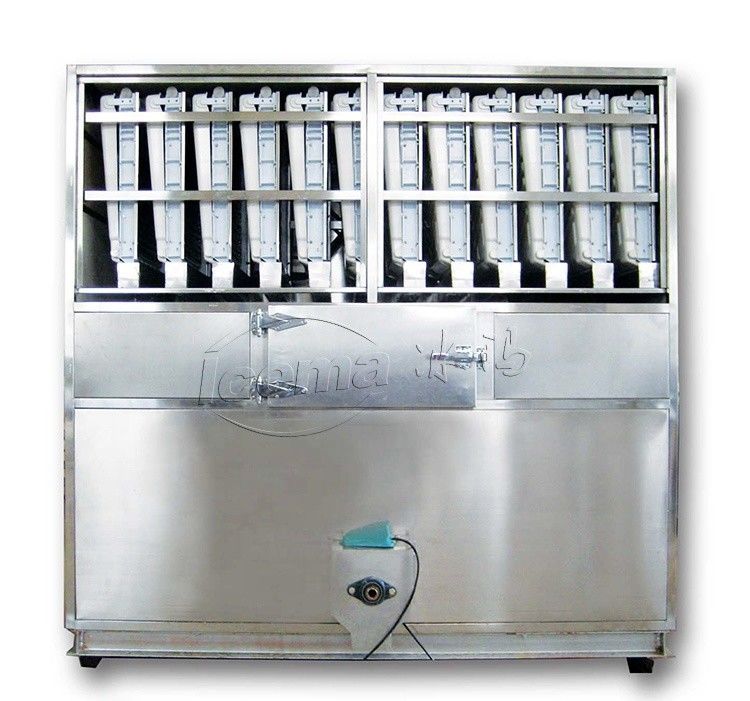 औद्योगिक आइस क्यूब मशीन पावर सप्लाई 220V/50Hz आइस क्यूब आकार 22*22*22 मिमी