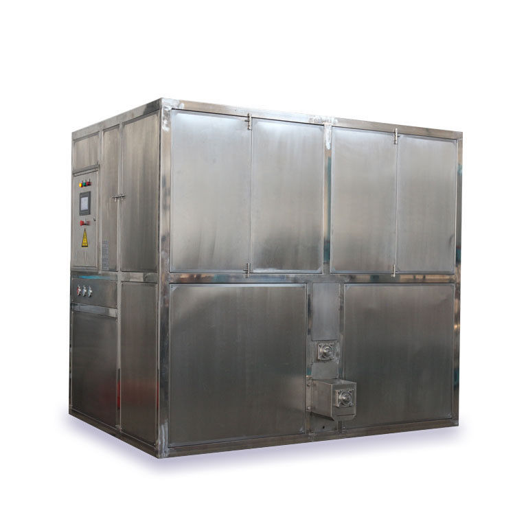 ऊर्जा की बचत ICEMA 1T-10T खाद्य और पेय उद्योग के लिए औद्योगिक घन बर्फ मशीन
