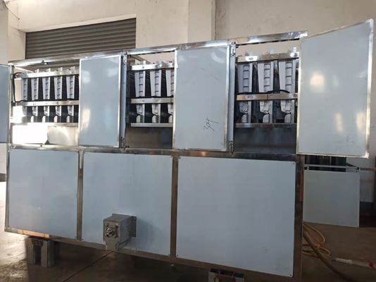 अच्छा मूल्य 10T/24h इंडस्ट्रियल आइस क्यूब मशीन फ़ैक्टरी रेस्टोरेंट शॉप 3P ऑनलाइन