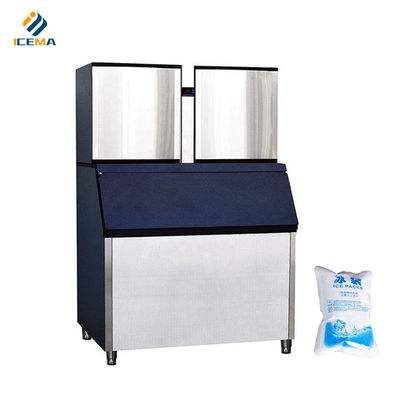 अच्छा मूल्य 220-240V R404a / R507a वाणिज्यिक आइस क्यूब मशीन आसान रखरखाव ऑनलाइन
