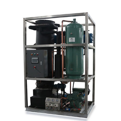 अच्छा मूल्य Daikin कंप्रेसर 2T/24H औद्योगिक ट्यूब बर्फ मशीन उन्नत संरक्षण प्रौद्योगिकी ऑनलाइन