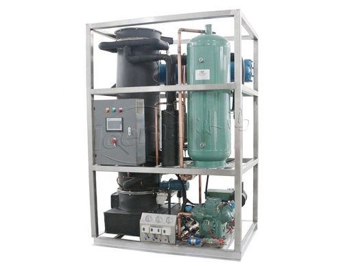 अच्छा मूल्य अरब मध्य पूर्व के लिए बड़ी बर्फ उत्पादन 40KW बेलनाकार ट्यूब बर्फ मशीन TV50 ऑनलाइन