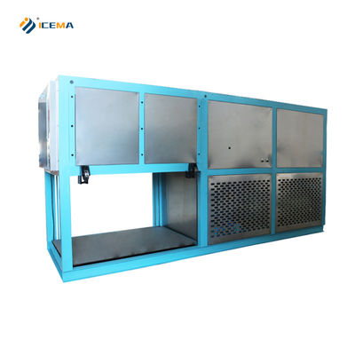 अच्छा मूल्य लंबी सेवा जीवन और 11kw कंप्रेसर शक्ति के साथ स्वचालित 2T बर्फ ब्लॉक बनाने की मशीन ऑनलाइन